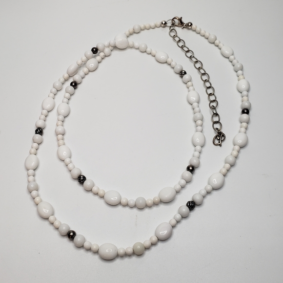 Carolyn Pollack Sterling Gardenia 32" Necklace  - Picture 9 of 14